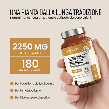 Fieno greco in capsule