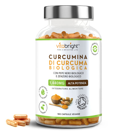 Curcuma con curcumina (180 capsule)