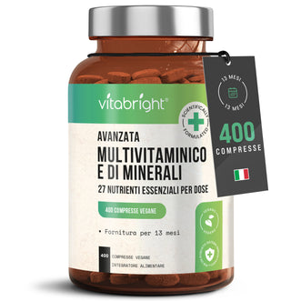 Multivitaminico per Donna, Uomo, Anziani e Ragazzi