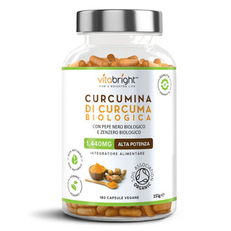Curcuma Biologica Con Zenzero 1440 mg