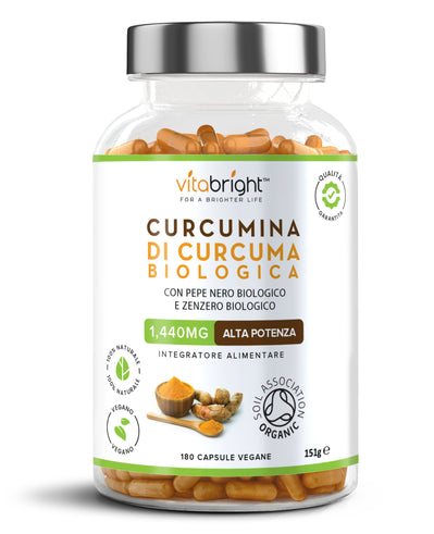 Curcuma con curcumina (180 capsule)