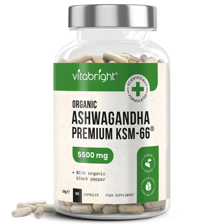 Ashwagandha Tablets Organic KSM-66