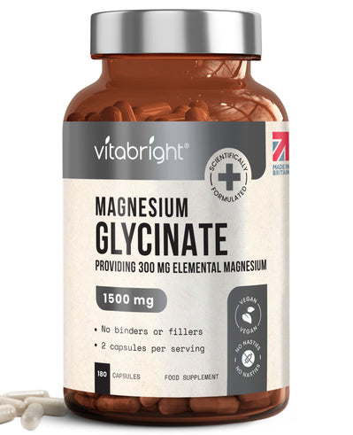 Magnesium Glycinate Tablets in Vegan Capsules