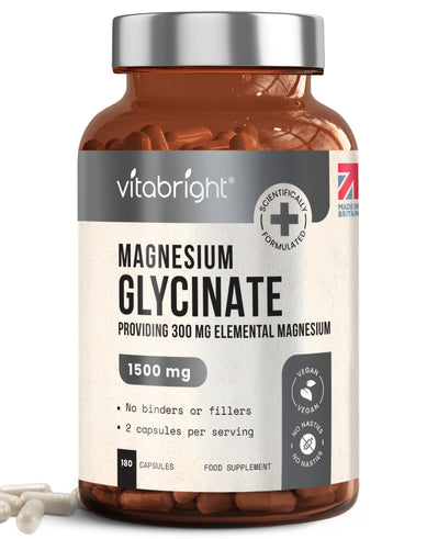 Magnesium Glycinate Tablets in Vegan Capsules