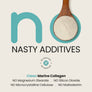 No nasty additives in our Marine Collagen _en
